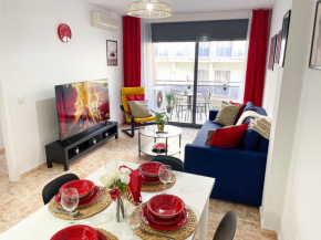 Red Apartment Lloret